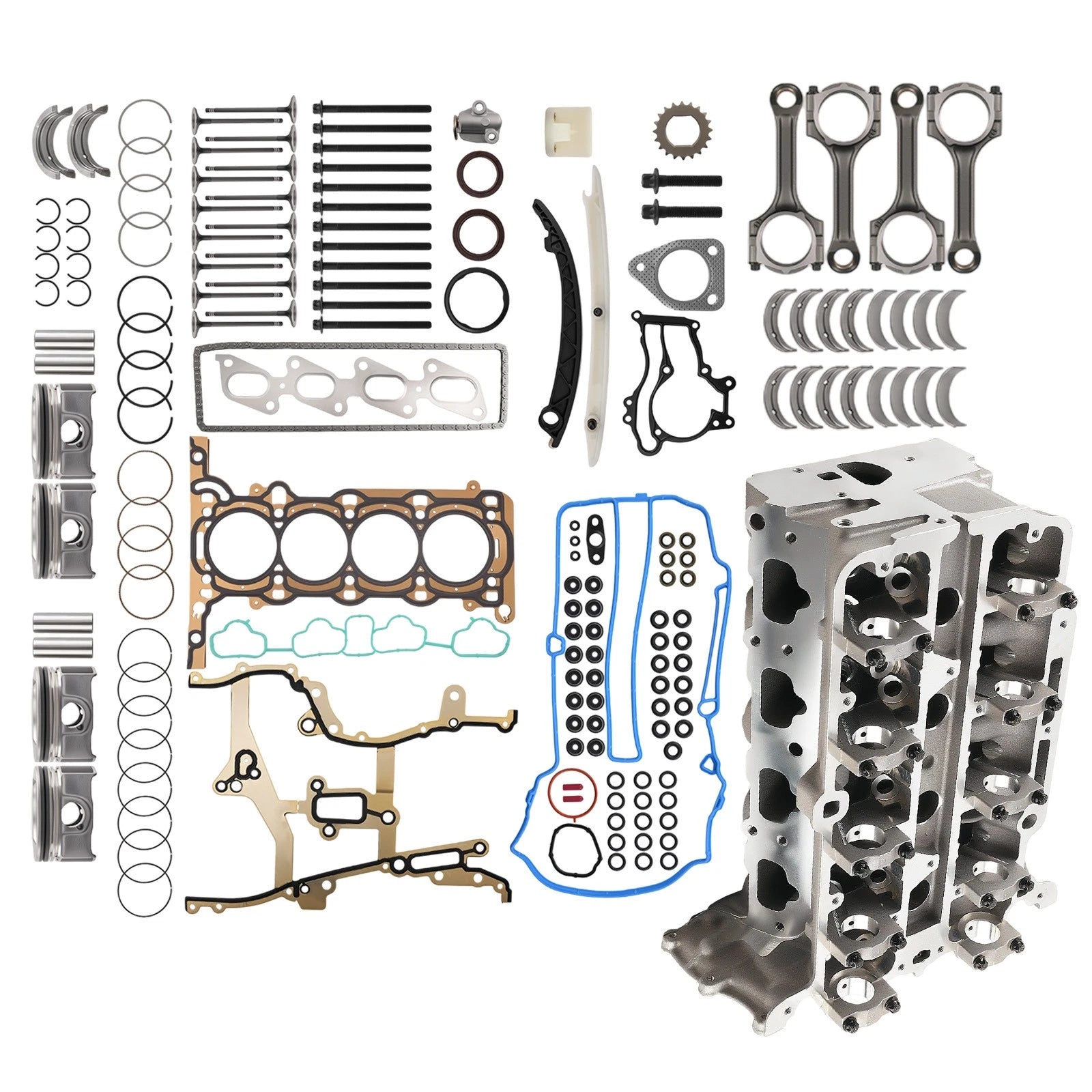 Bare Cylinder Head with Engine Rebuild Kit for Chevrolet Sonic (2012–2020)