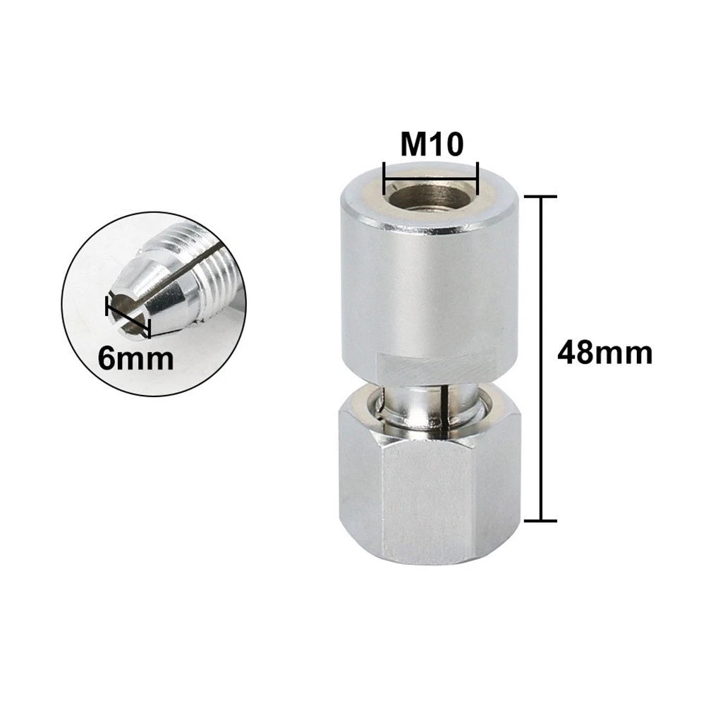 Collet Chuck for 100 Type Angle Grinder M10 (Silver)