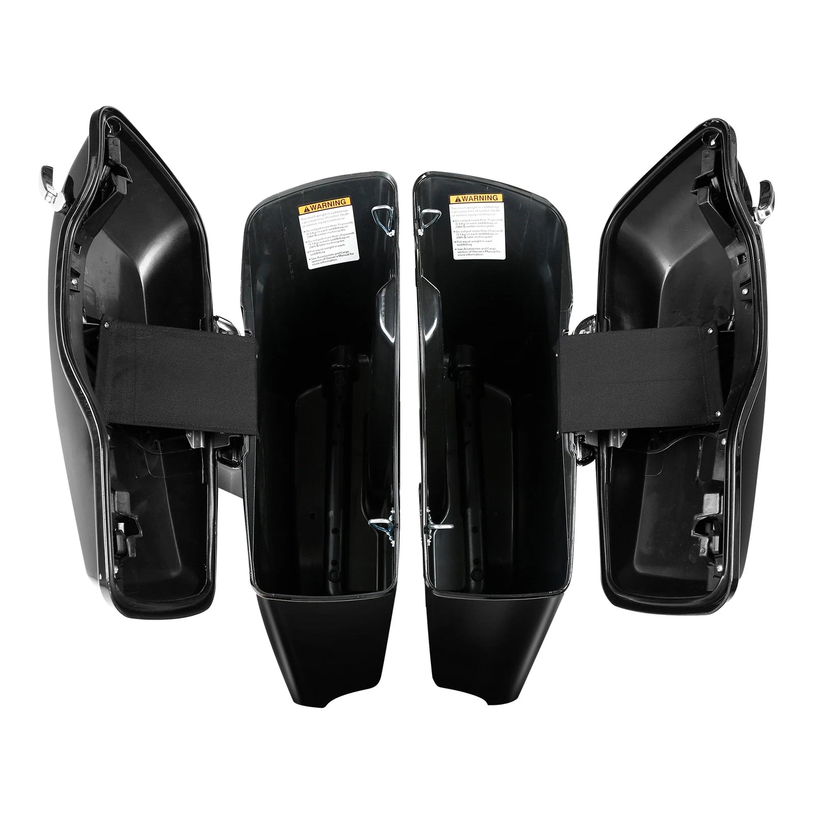4" Stretched Hard Saddlebags for Harley Electra Glide (2014–2024)