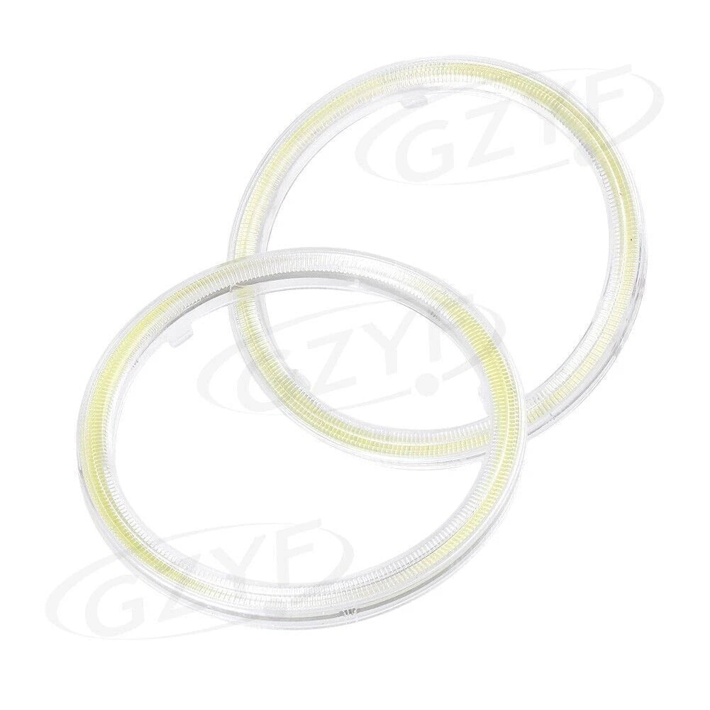 2X 100mm COB LED Ring Angel Eyes for Universal Fit (2010–2023)
