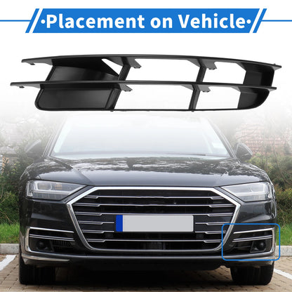 Fog Light Grill for Audi Q7 (2007–2009) No. 4L0807681 ABS Black