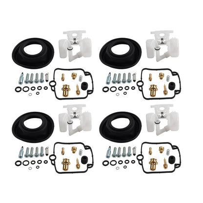 4X Carburetor Repair Kit Float Diaphragm for Suzuki GSX1100F (1991–1993)
