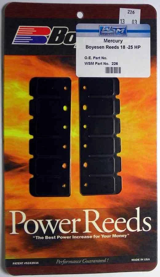 Boyesen Reeds for Mercury/Mariner 15-25 Hp (226)