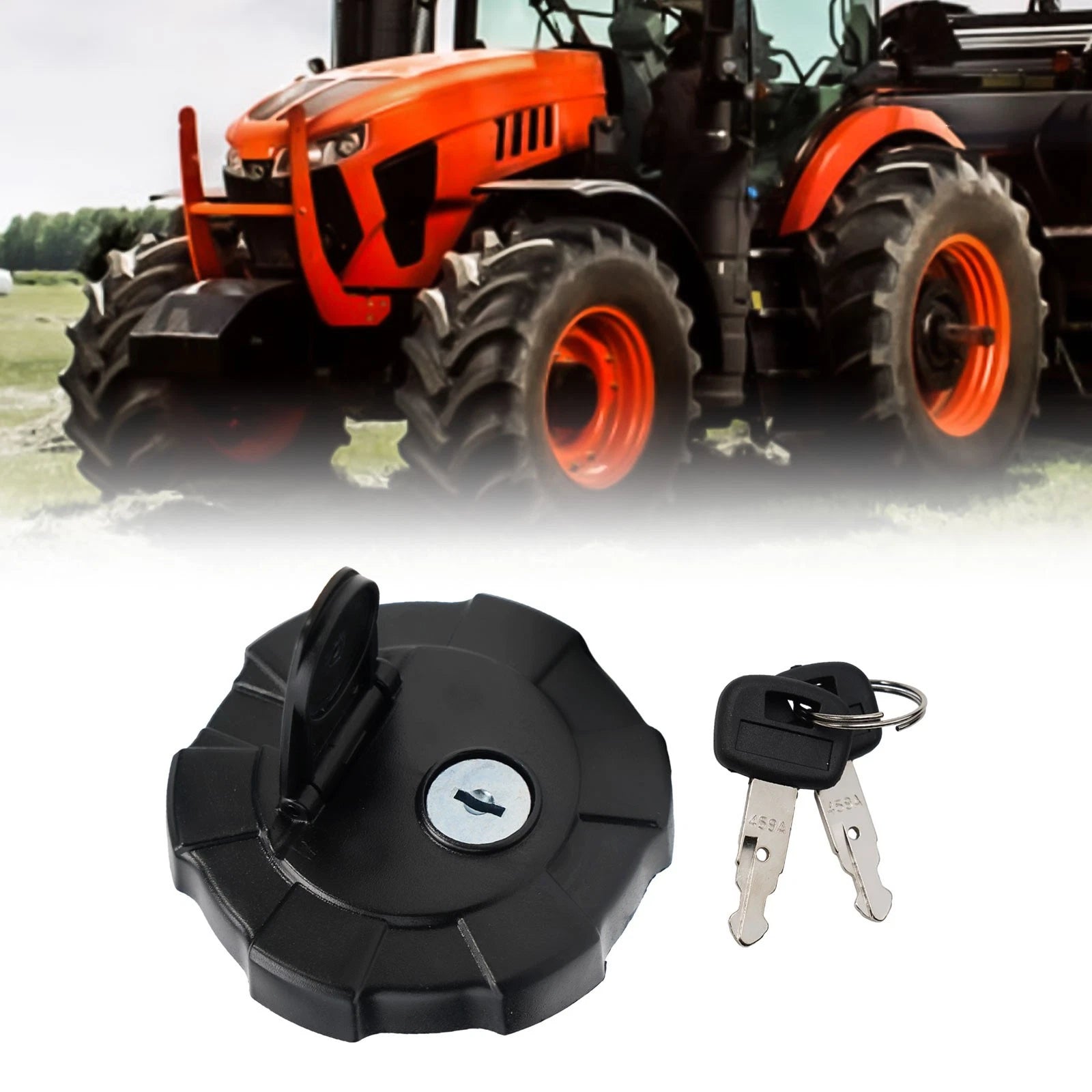 Replacement Fuel Cap for Kubota Excavator