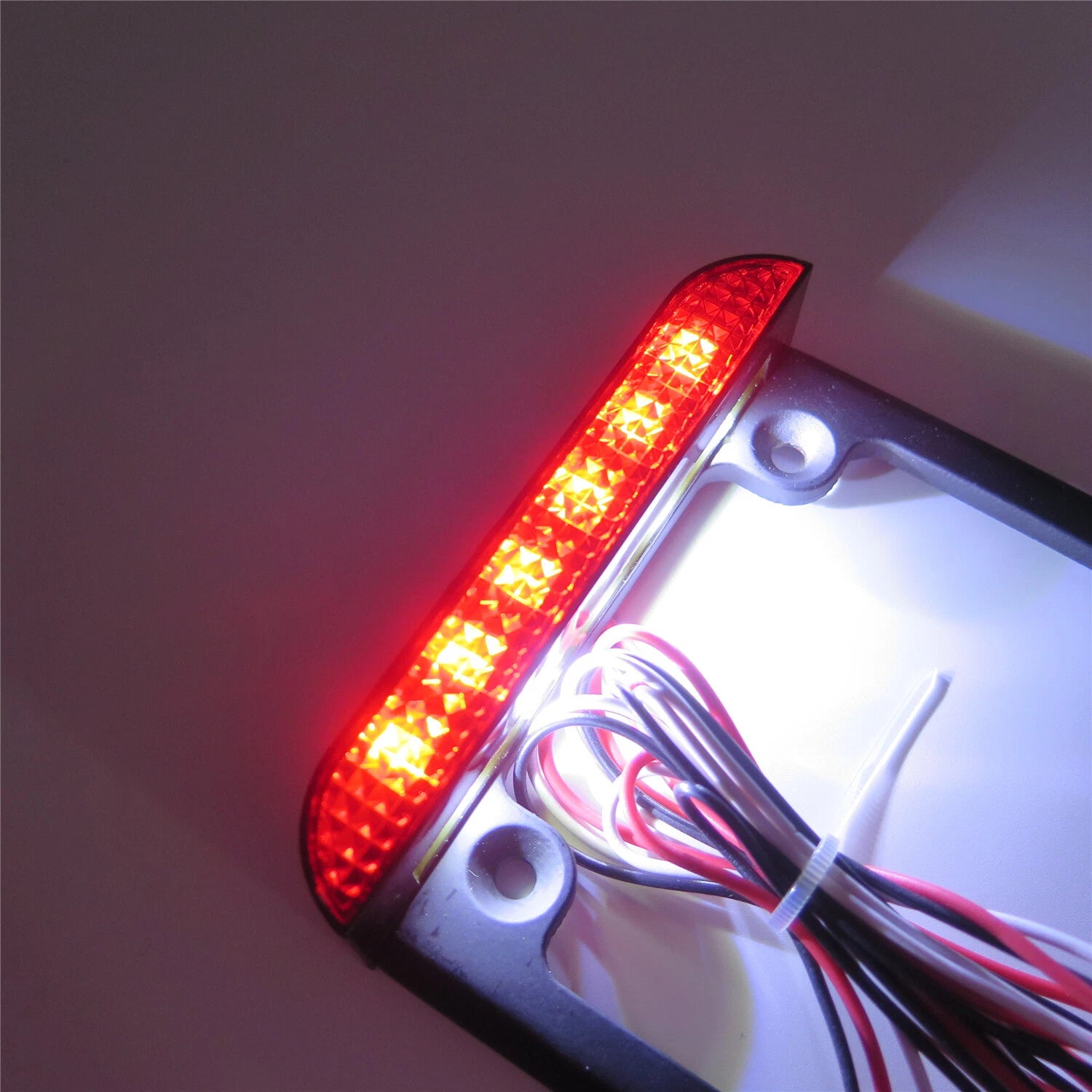 LED License Plate Frame for Universal Motorcycle (All Years)