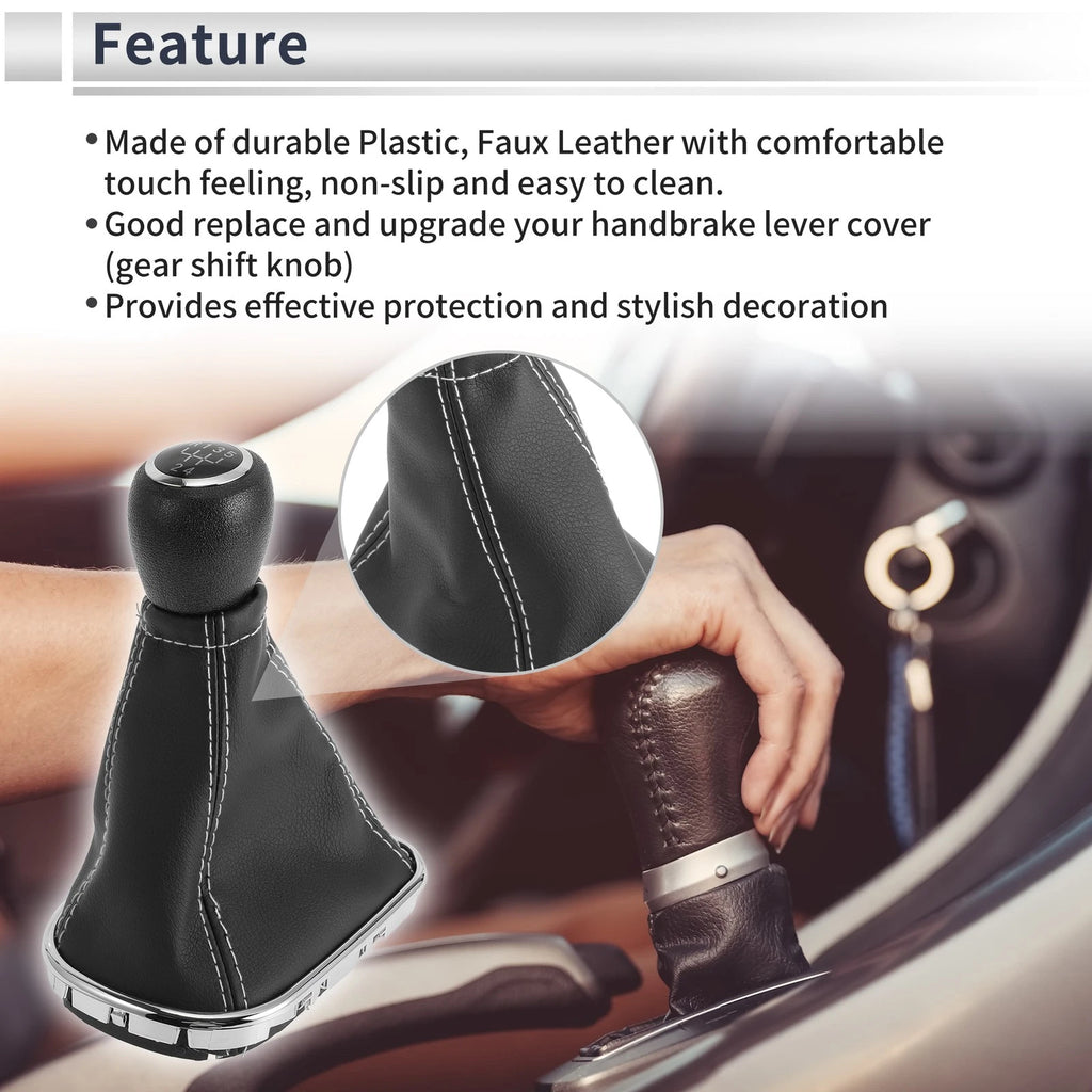 Gear Shift Knob with Cover Replacement for Chevrolet Cruze (2010–2015)