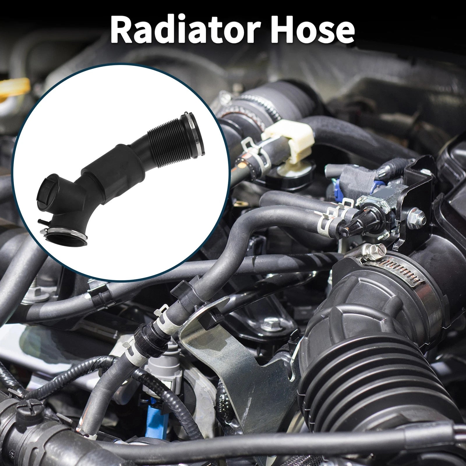 Car Radiator Hose Replacement for Audi A6 3.0T V6 (2012–2018) Intake Pipe