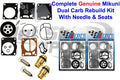 Mikuni Dual Carburetor Rebuild Kit for Yamaha Super Jet WR
