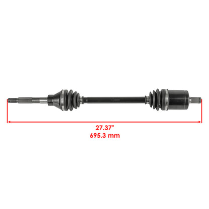 Caltric Front Rear CV Axle Set for Kubota RTV-X1100CR (2014–2023) Left Right