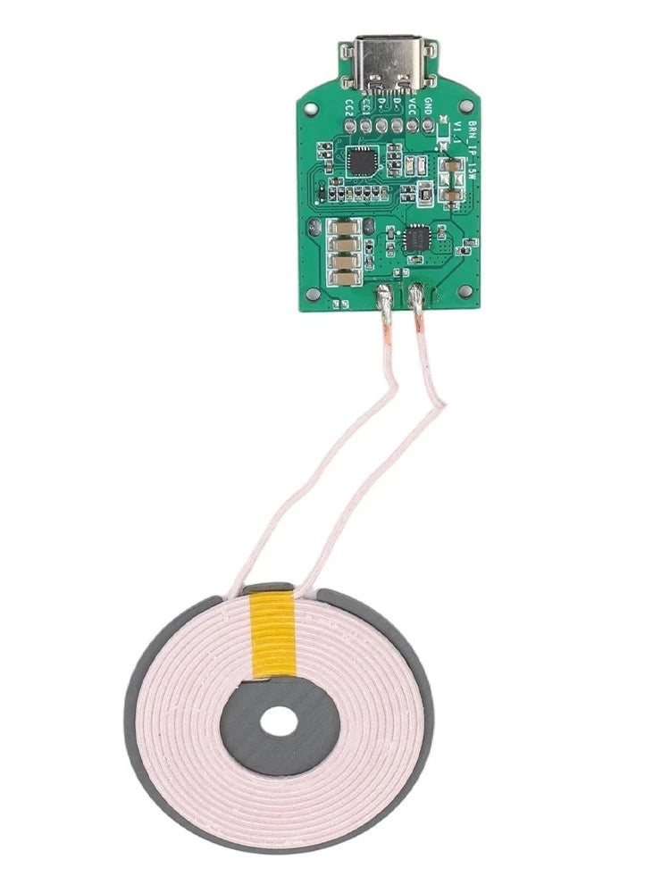Wireless Charging Module 15W for Cars (DC5V 9V 12V)