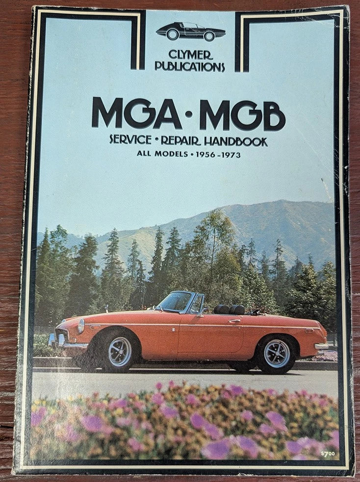 3 Book Set for MG MGA MGB (1955–1980)