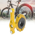 Gold Tone Bike Front Bottle Holder Mount Adapter Adjustable Double Screw