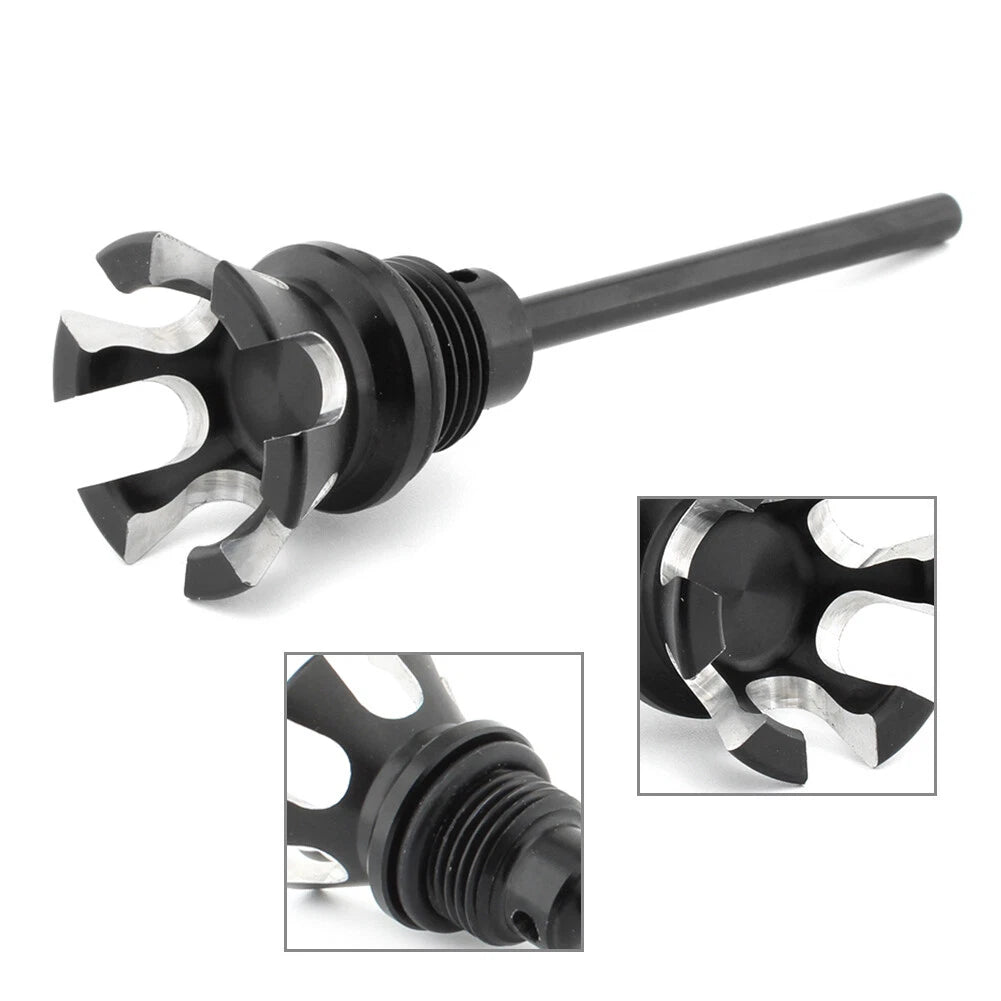 Transmission Oil Fill Plug for Harley Davidson Softail Breakout (Black)