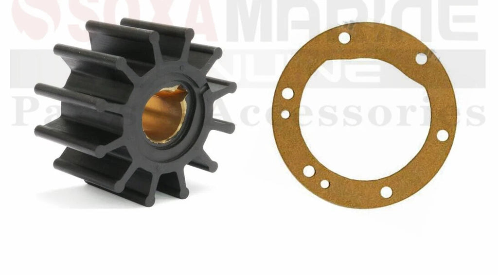 Impeller Kit for Yanmar Marine Diesel 3QM (Replaces 145410-46050, 145410-46110)