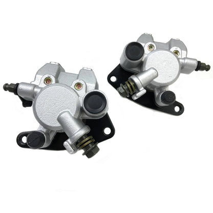 Front Rear Brake Calipers W/Pads for Honda TRX250X FourTrax 250 (1987–1992)