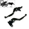 Adjustable Brake Clutch Levers for Honda CBR929RR (2000–2001) Black