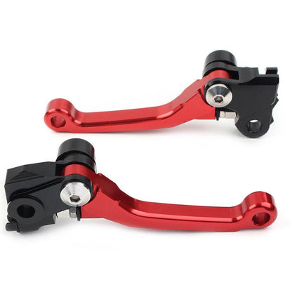Brake Clutch Levers Pivot for Honda CRF250R CRF450R (2007–2022) RED