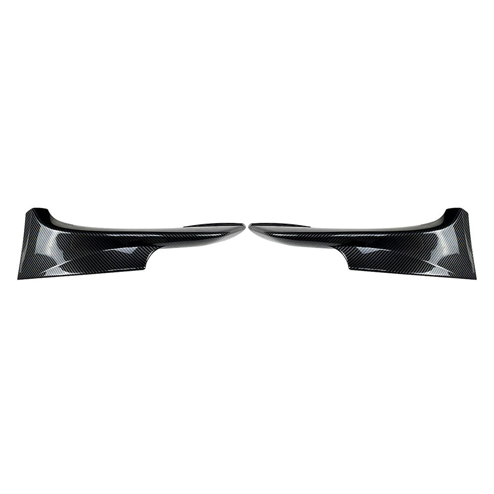 2X Front Bumper Lip Corner Splitters Carbon for BMW 3 Series E92 E93 (2007–2013)