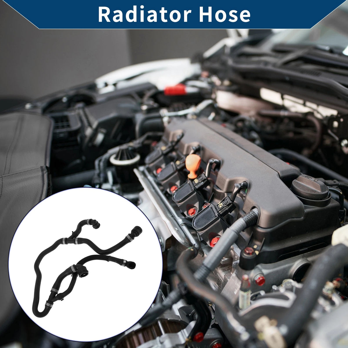 Radiator Hose Replacement for BMW 5 Series F10 523i 528i 530i (2009–2013)