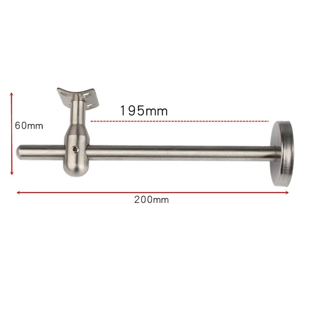 Adjustable Handrail Bracket for Indoor and Outdoor Use