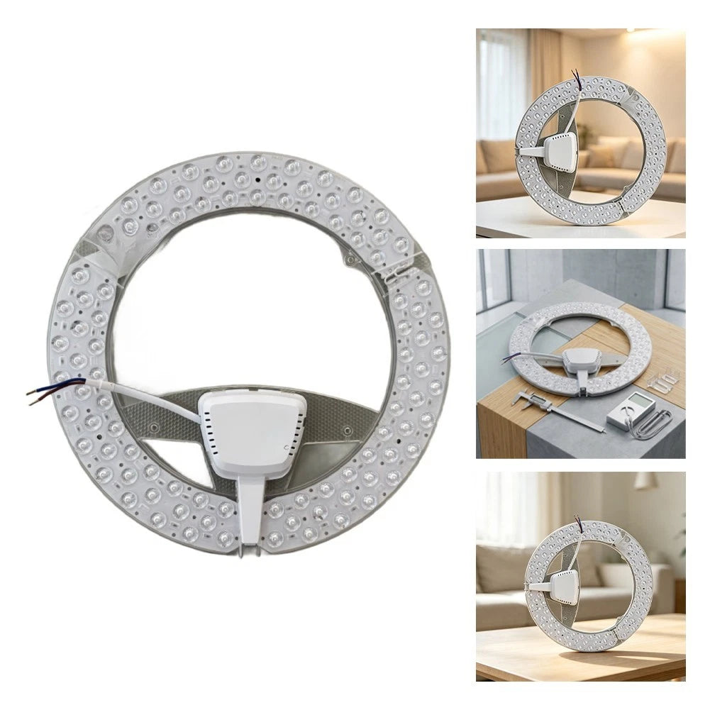LED Light Module for Ceiling Fans (50000 Hour Rated, 310x310mm, White)