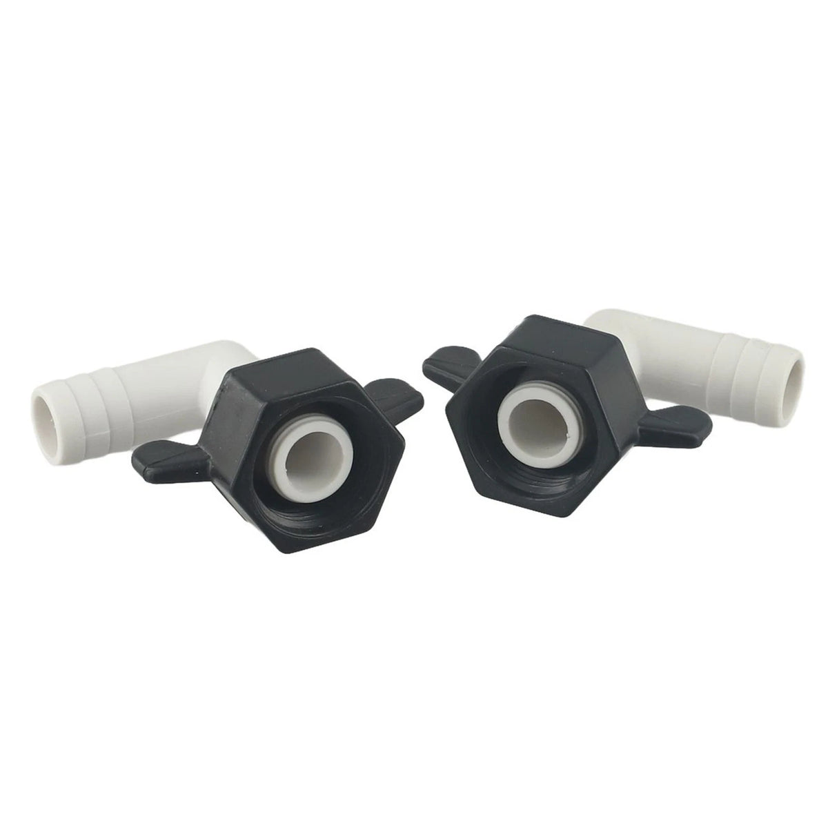 12x14 NPT Barb Elbow & Straight Water Pump Adapters for Secure Connection