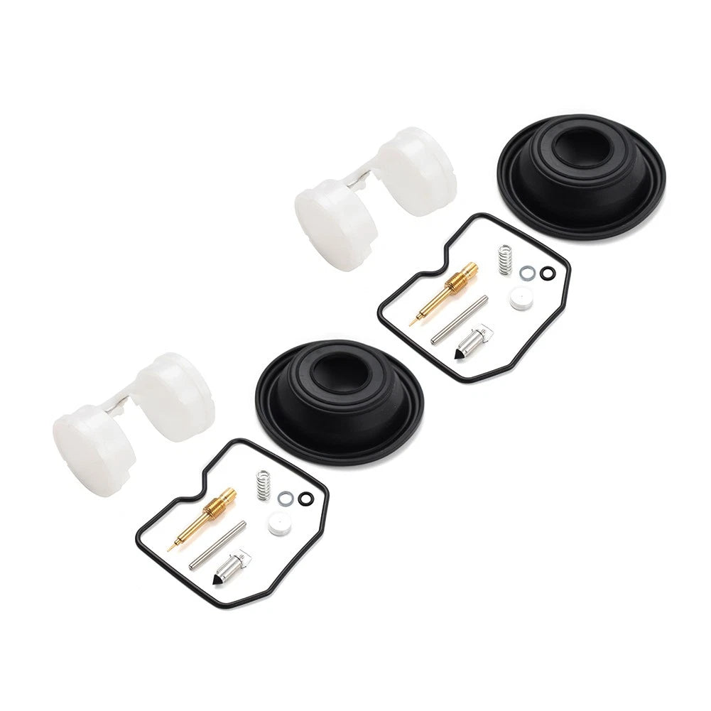 2 Set Carburetor Repair Kit Float Diaphragm For Kawasaki EN450 454 LTD 1985-1990