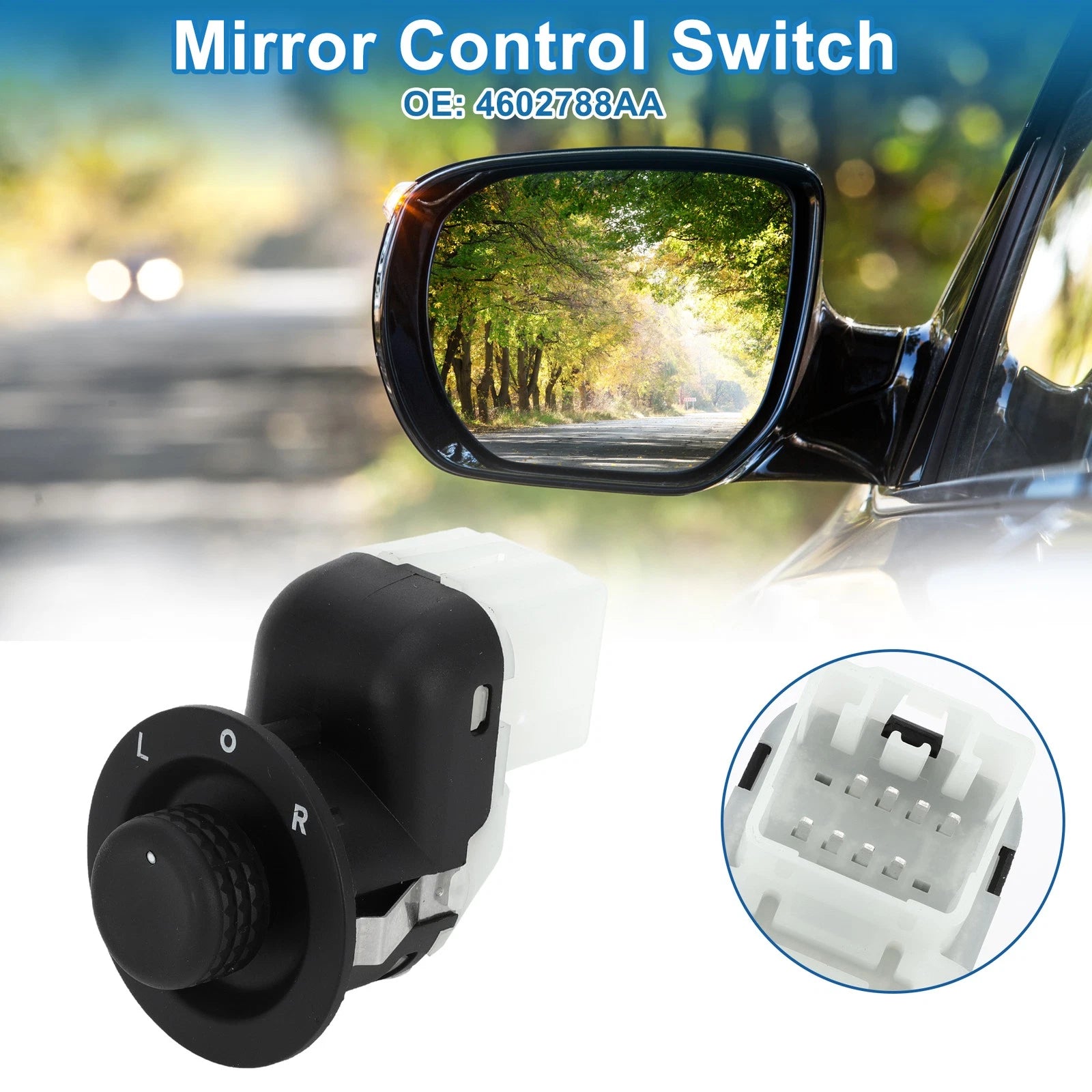 Car Mirror Switch Replacement for Dodge Caliber Charger Challenger (2007–2014)