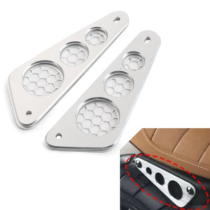 Set of 2 Rear Silver Panel Guards for Yamaha XSR155 (2019–2022)