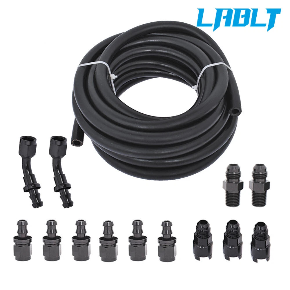 Complete LS Conversion Fuel Injection Line Fitting Kit for LABLT (25 Feet)