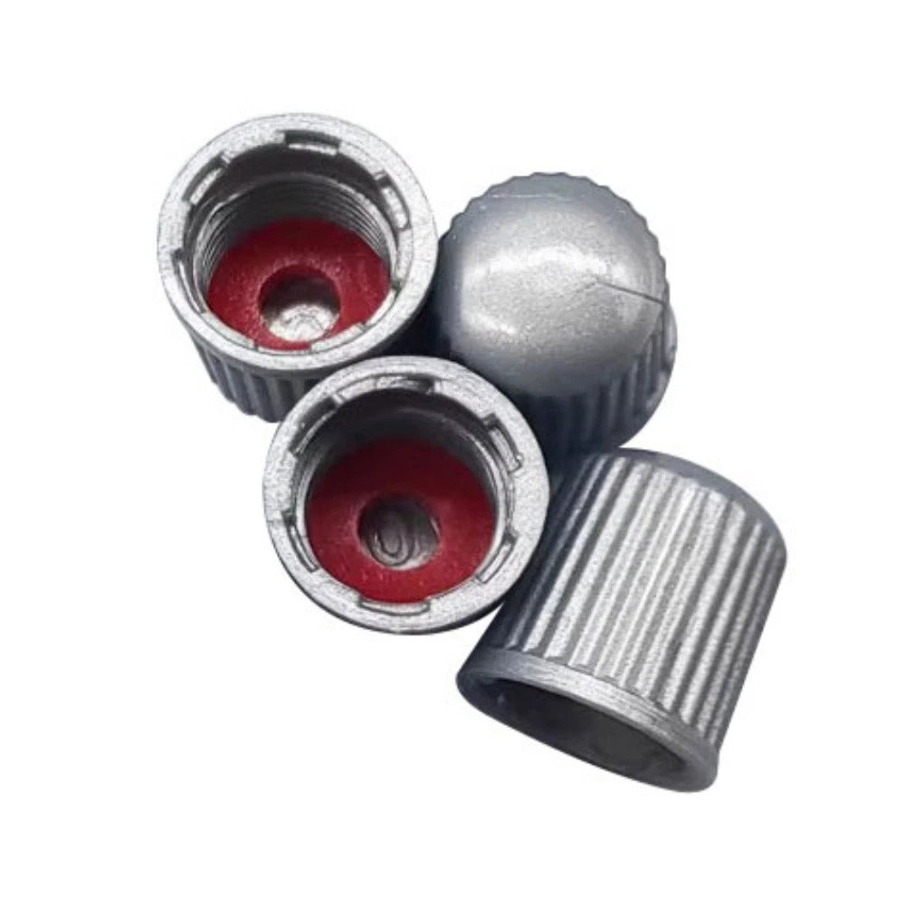 4pcs Wheel Valve Stem Cap Gray Screw Cover 36111095436 For BMW E88 E90 E60 R56