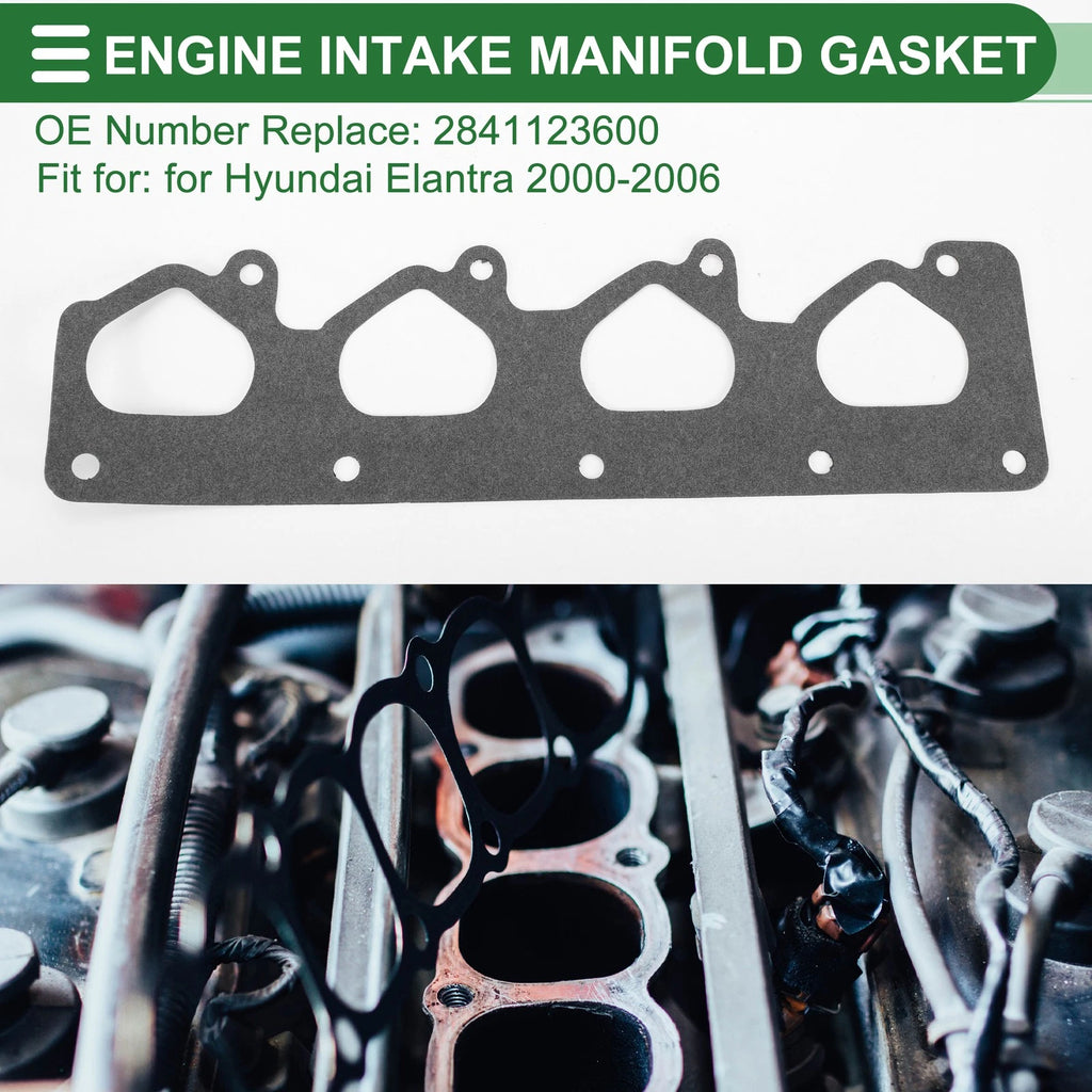 Lower Engine Intake Manifold Gasket Replacement for Hyundai Elantra (2000–2006)