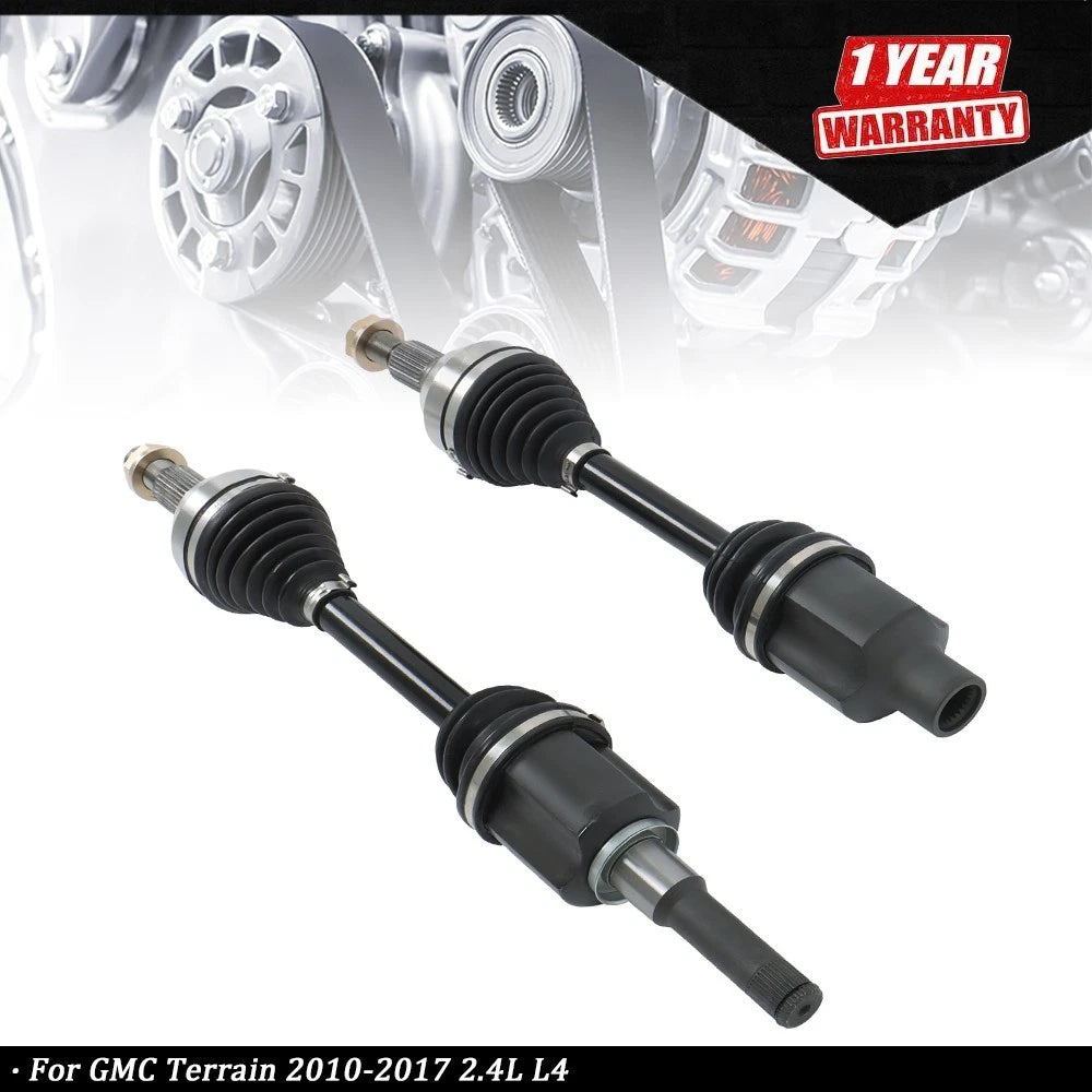 Front Left & Right CV Axle Shaft for Chevrolet Equinox (2010–2017)