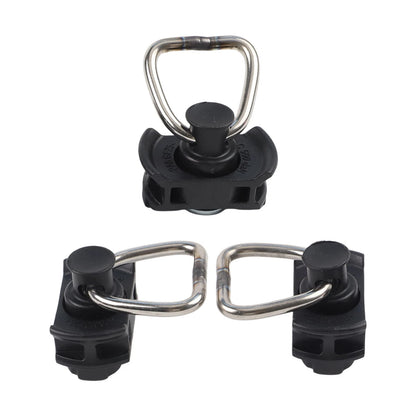 6pcs Stainless Steel Track Lock End Buckles for RV Trailer