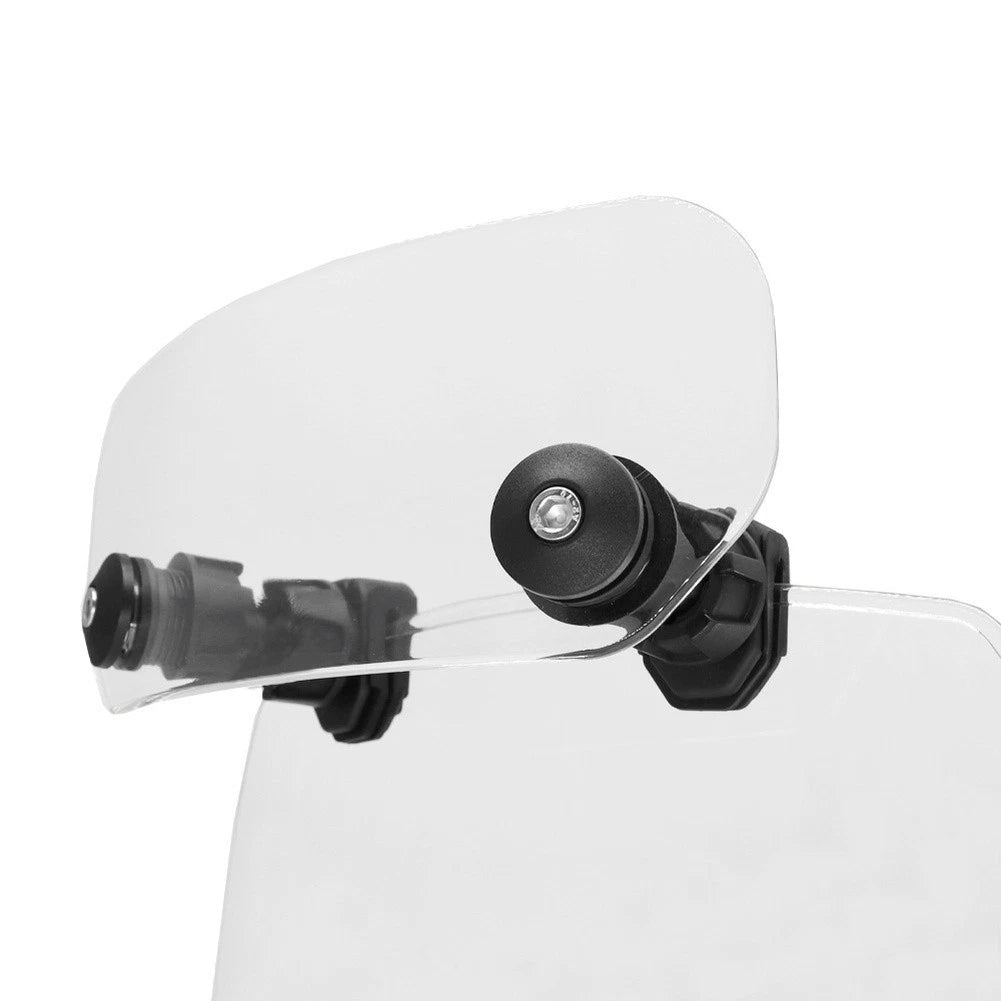 Adjustable Windshield For Improved Comfort For Customized Riding Comfort