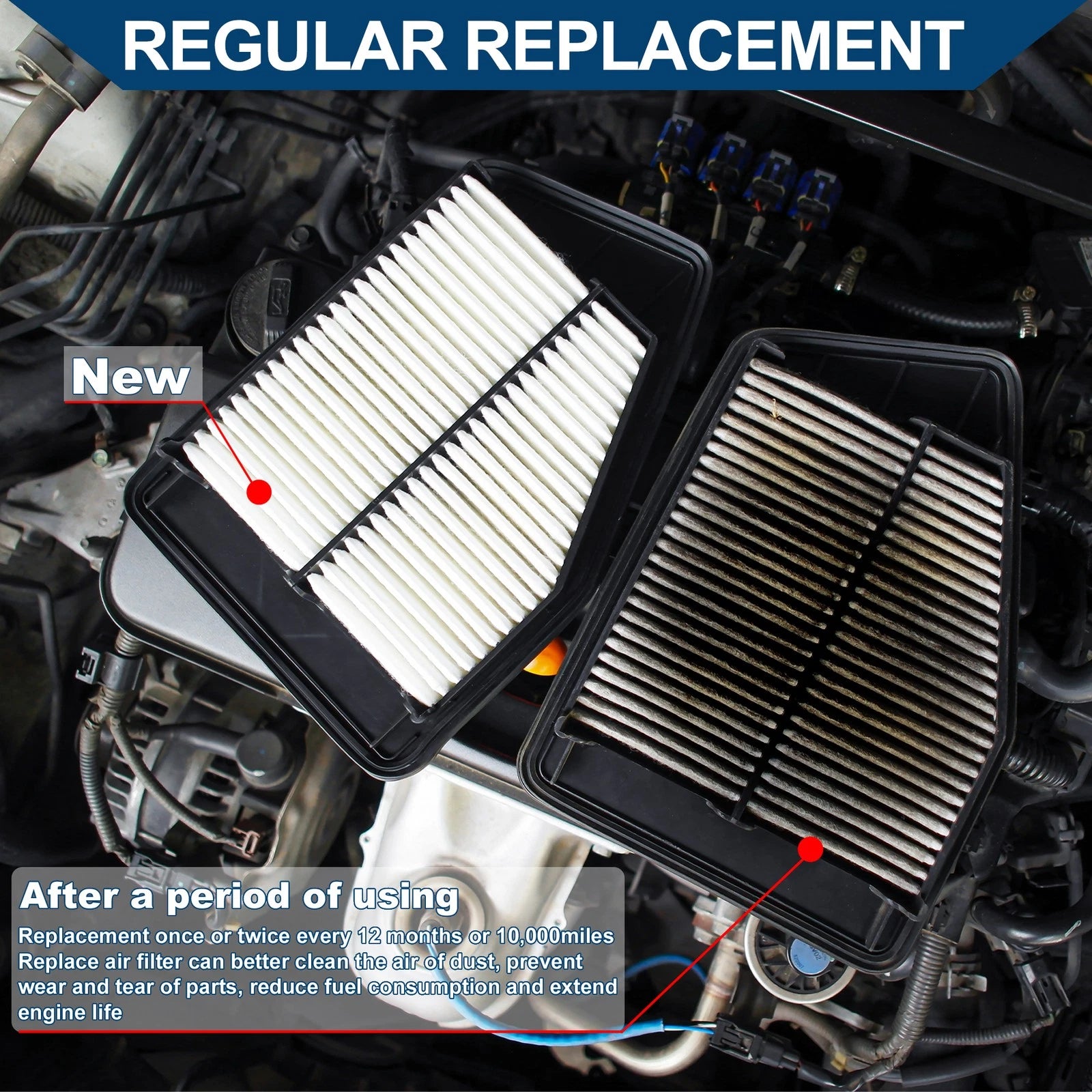 Engine Air Filter Replacement for BMW 335i 3.0L (2012–2015)