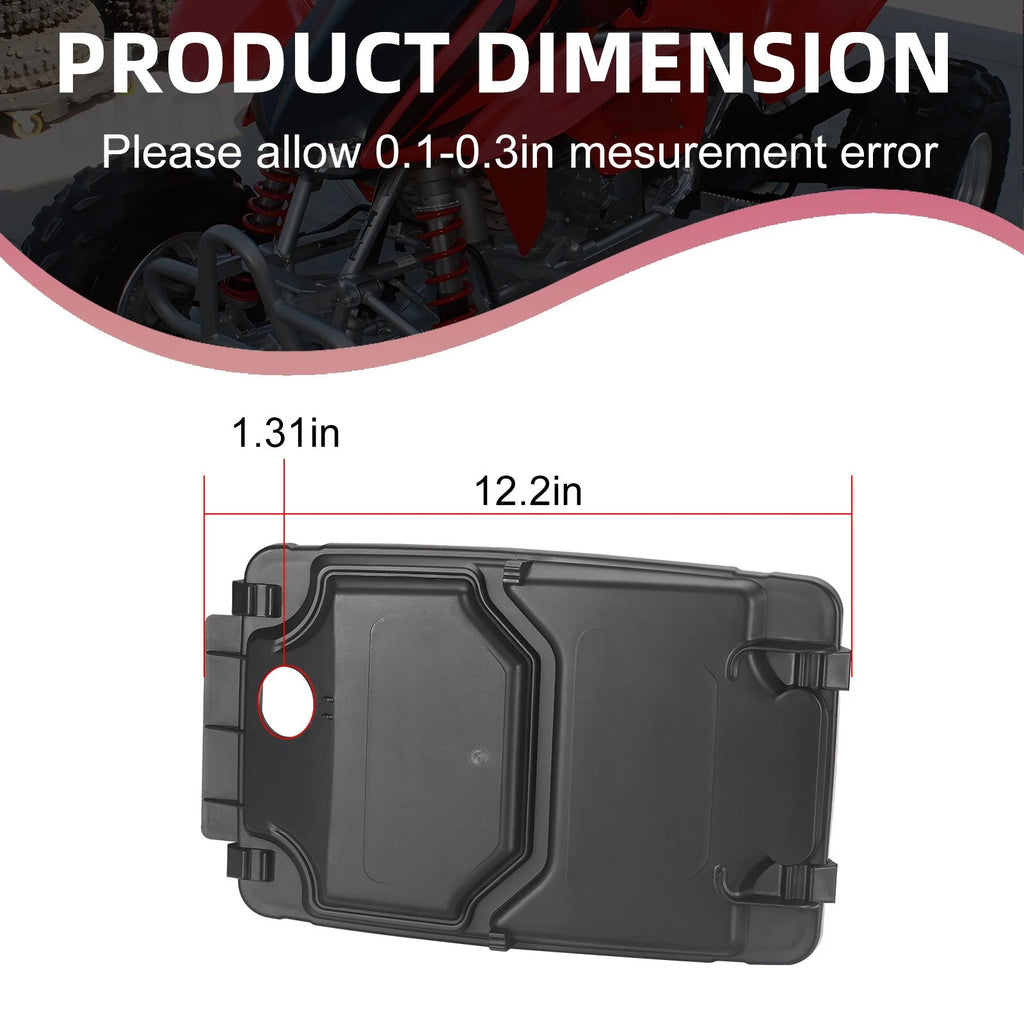 Air Box Lid Cover & Seal for Honda TRX450R TRX450ER (2004–2009) 17217-HP1-900 17219-HP1-000