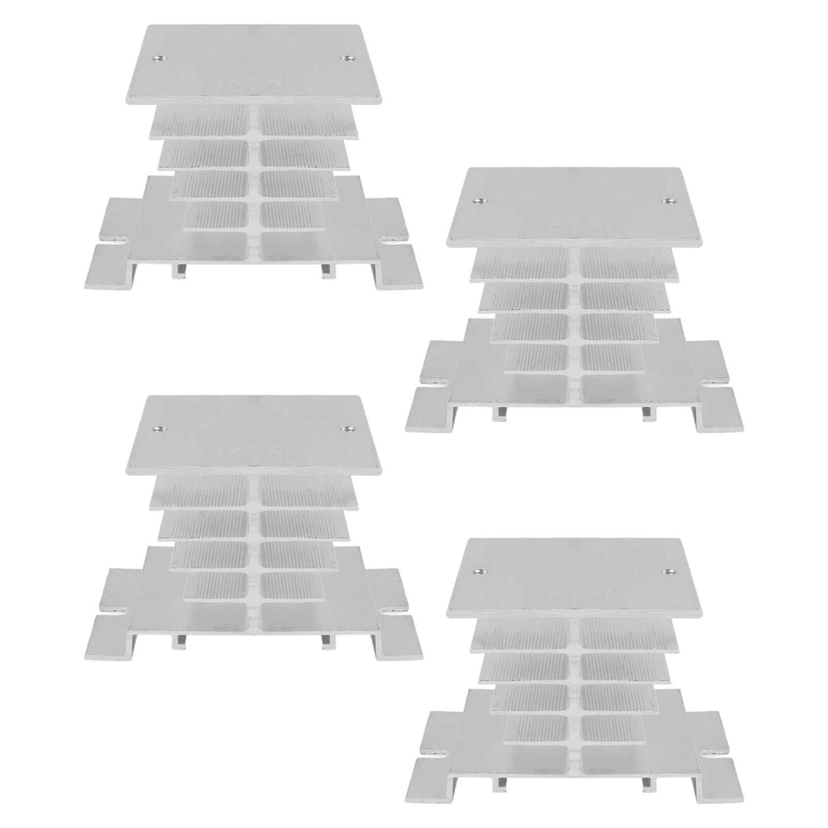 4X Aluminum Relay Heatsink for Universal Applications