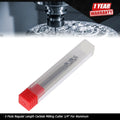 3 Flute Carbide Milling Cutter 1/4" for Aluminum (Compatible with )