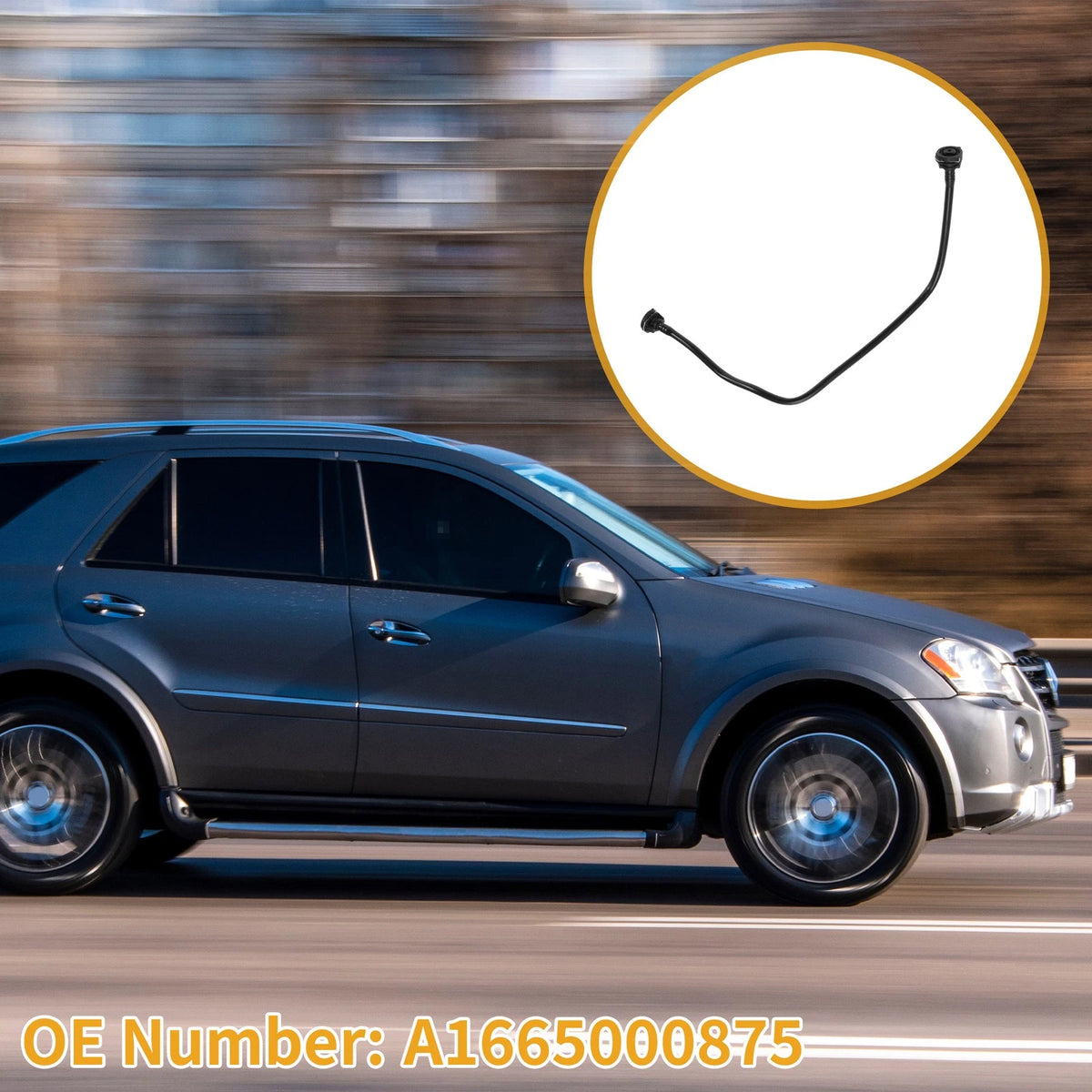 Radiator Hose Replacement for Mercedes-Benz GLE350 W166 ML350 (2012–2018)