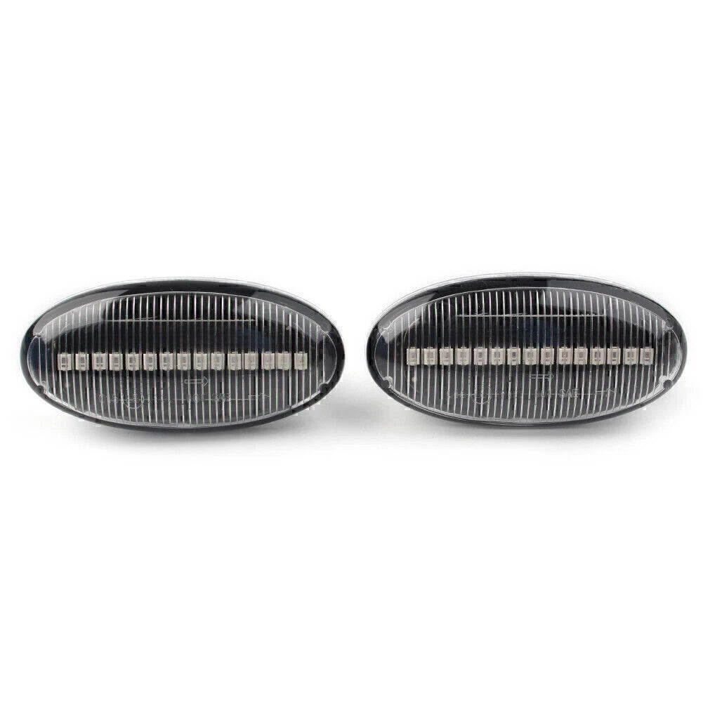 Clear LED Side Marker Turn Signal Light for Mazda 2 3 5 MPV (2003–2014)
