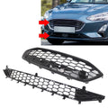 Lower Mesh Grille for Ford Focus (2018–2021) - Glossy Black