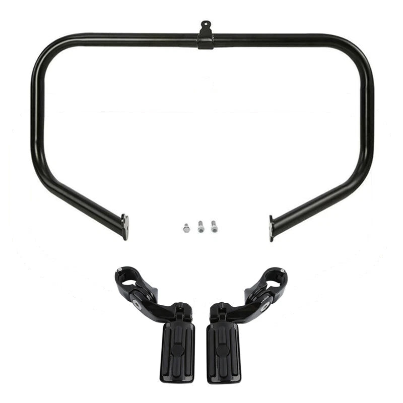 Engine Guard Crash Bar Footpeg for Harley Electra Glide (2009–2024)