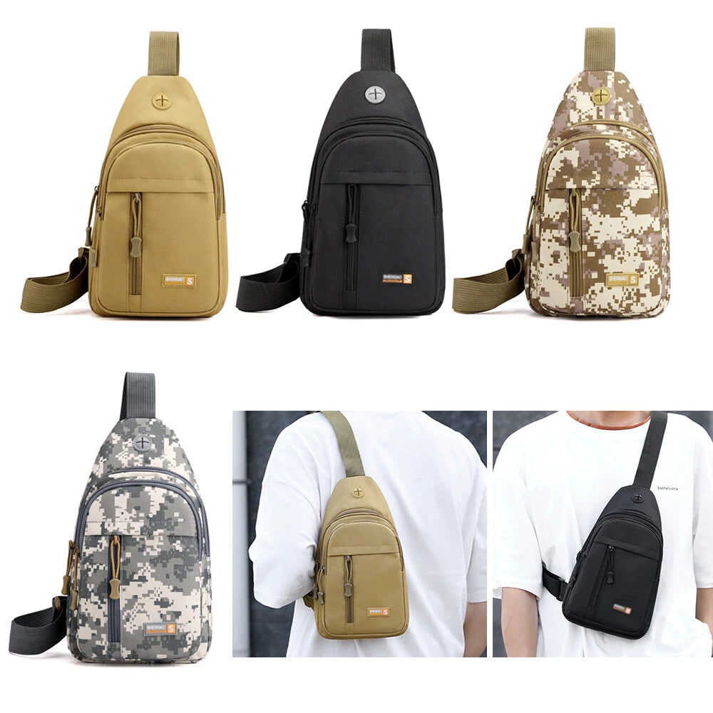 Outdoor Tactical Sling Bag for Universal Use (Adjustable, Multi-Purpose)