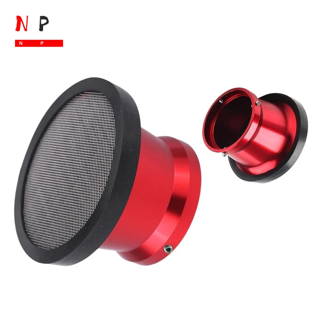 PWK Carburetor Air Filter Cup 63mm with Net Velocity Stacks (36/38/40/42mm)