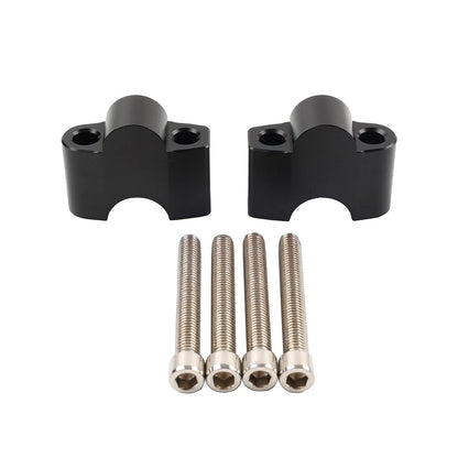 Handle Bar Risers Mount Riser Clamp for Kawasaki Eliminator 400 450 500 Z650RS