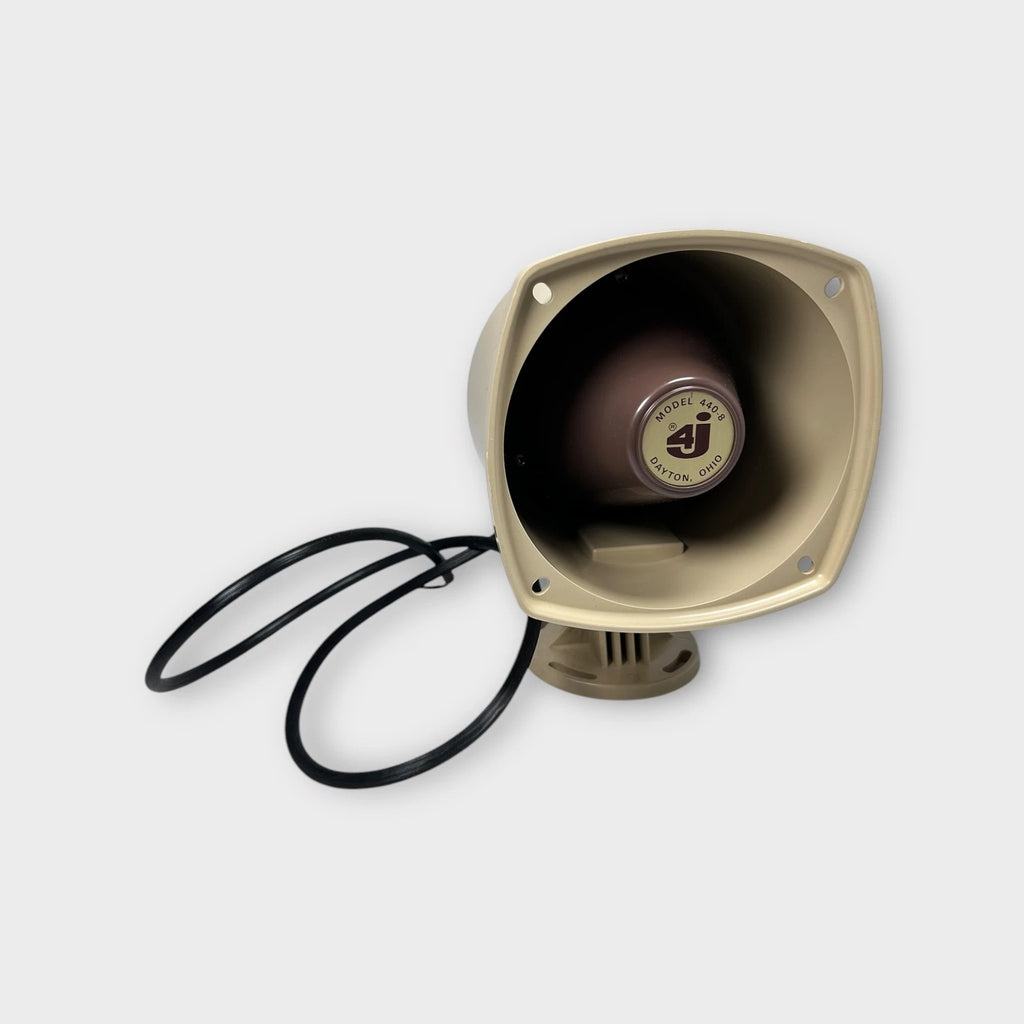 4X Jay Industries 440-8 Mini Horn Speaker Brown
