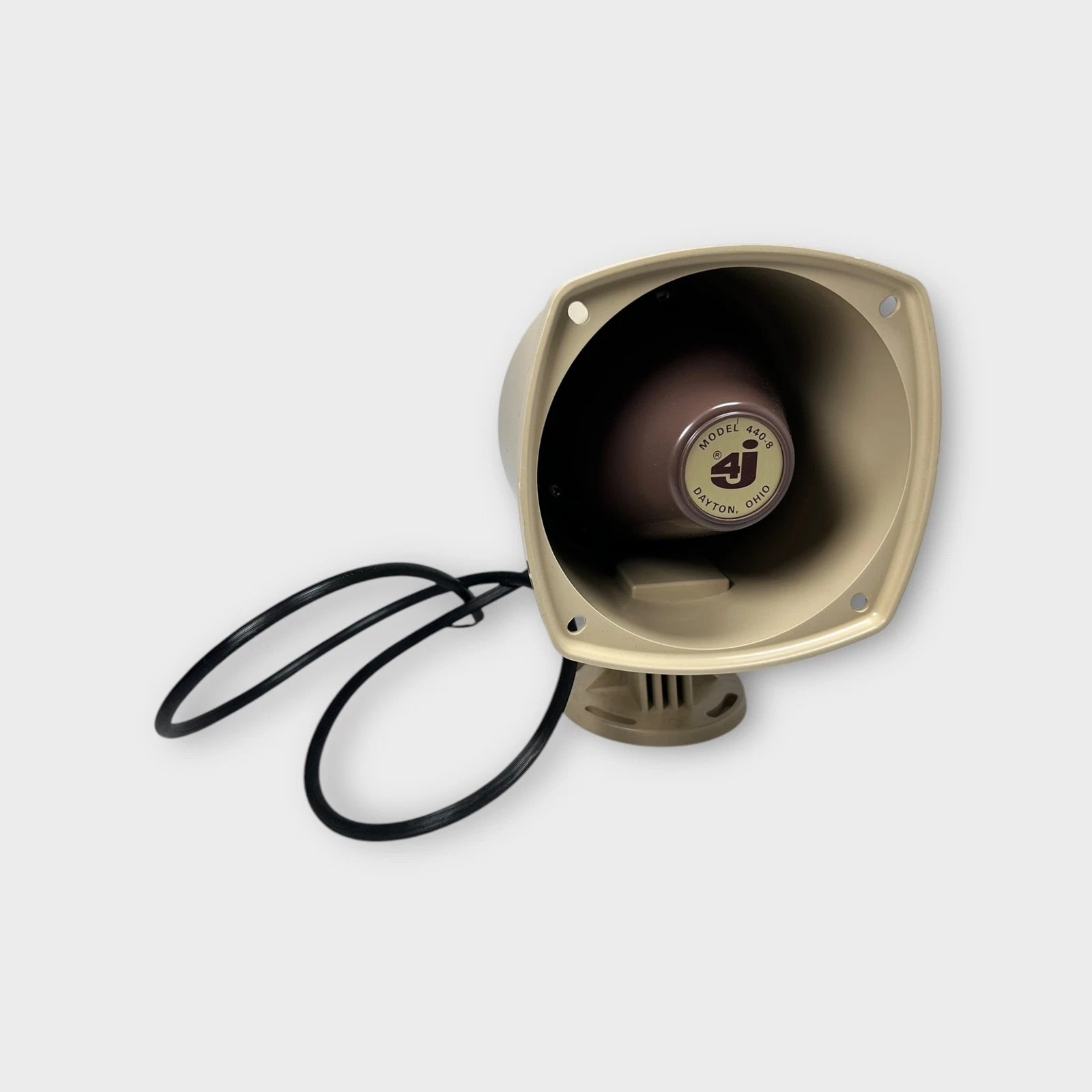 4X Jay Industries 440-8 Mini Horn Speaker Brown