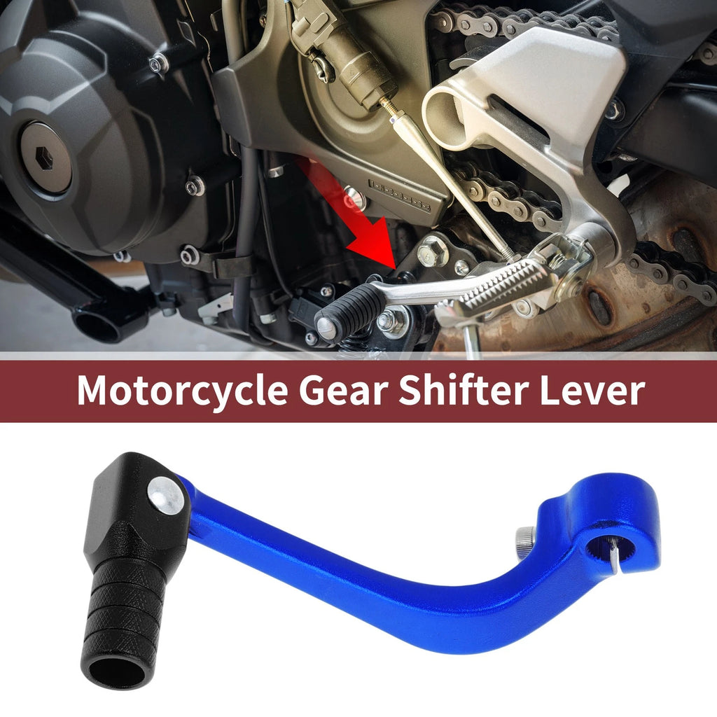 Folding Gear Shifter Lever for Honda CRF110F 2013–2018 Blue
