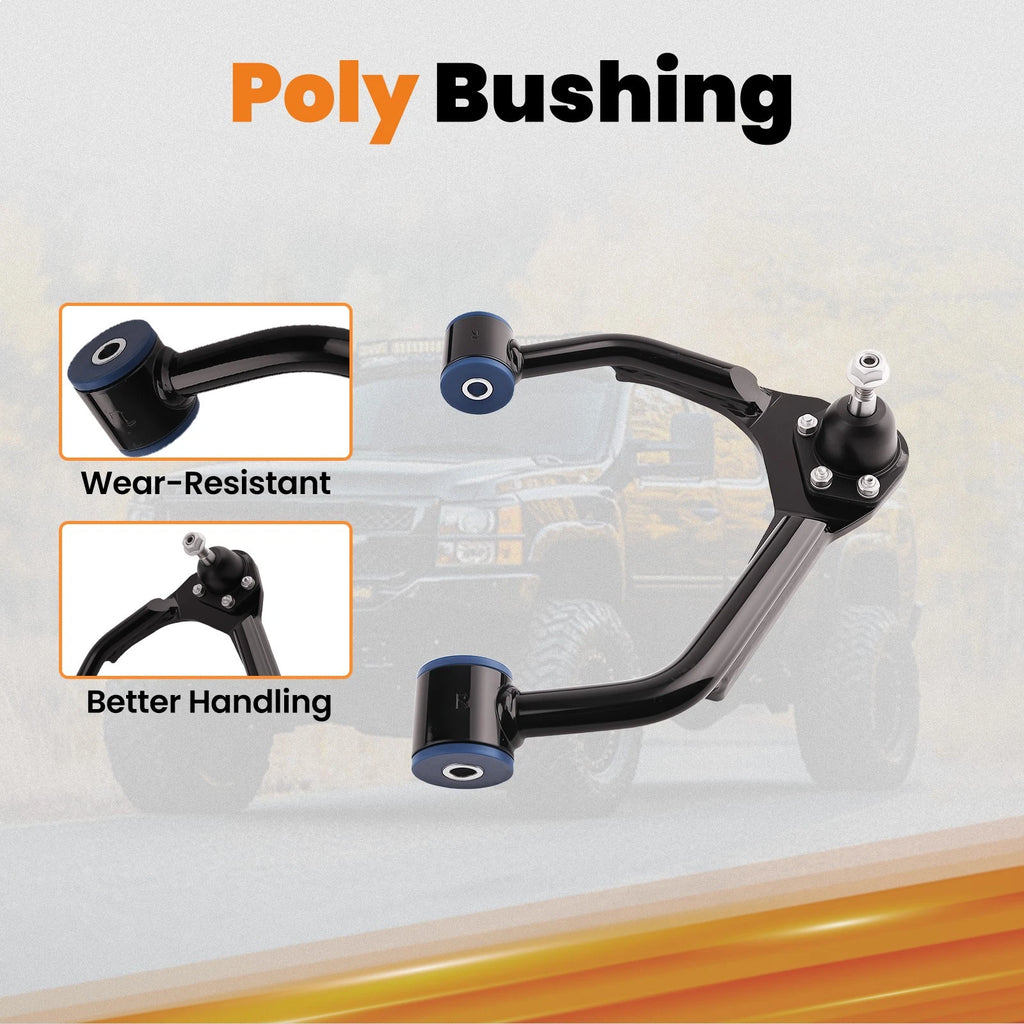 Suspension Upper Alignment Control Arms Drop Kit for Silverado Sierra 1500 (2007–2015)